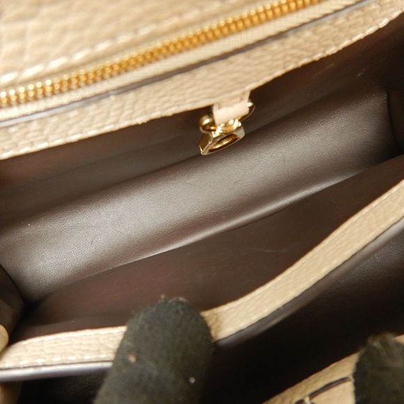 Louis Vuitton Capucines BB Shoulder Bag Taurillon Galle - Picture 8 of 8